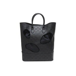 Louis Vuitton Rei Kawakubo Tote Bag Holes Monogram Empreinte Black